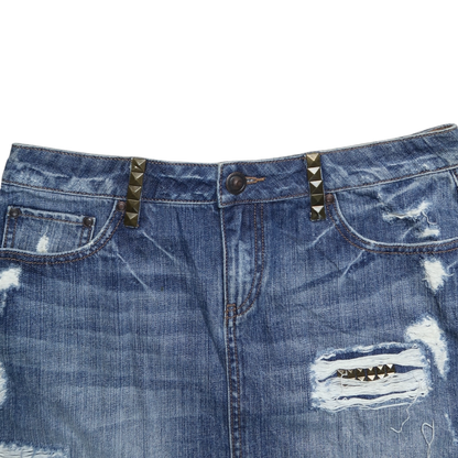 VINTAGE MINI SKIRT - XL