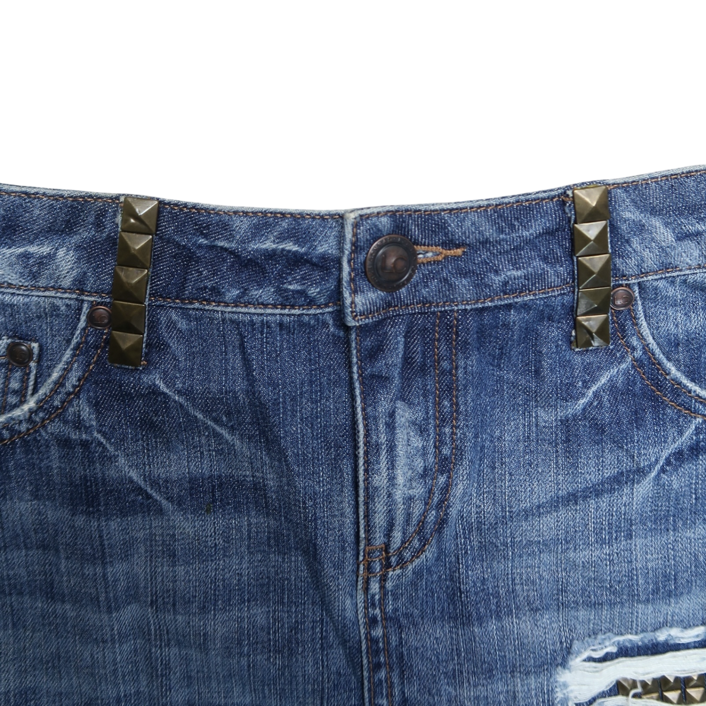 VINTAGE MINI SKIRT - XL