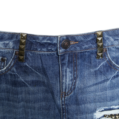 VINTAGE MINI SKIRT - XL