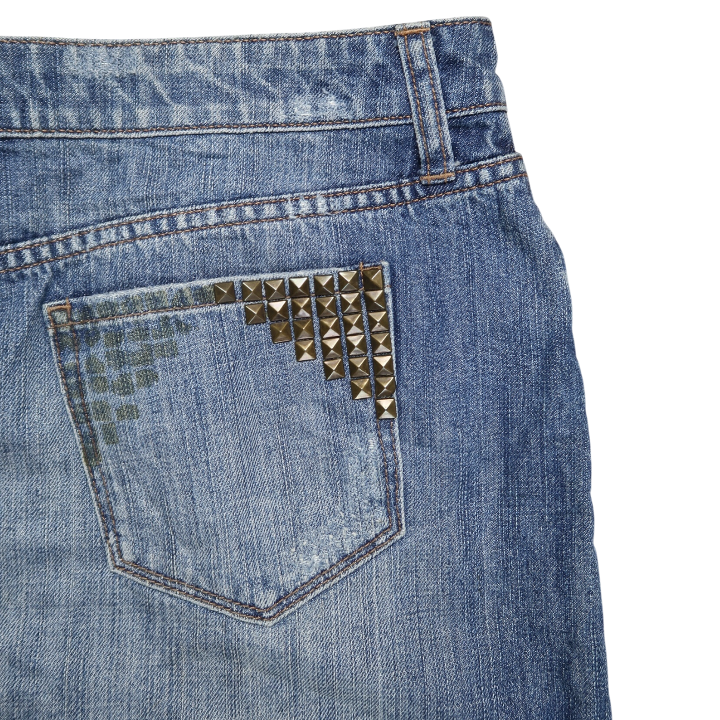 VINTAGE MINI SKIRT - XL