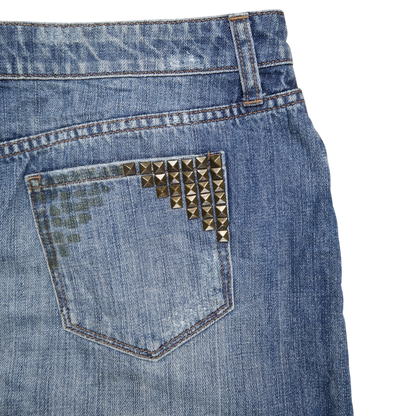 VINTAGE MINI SKIRT - XL