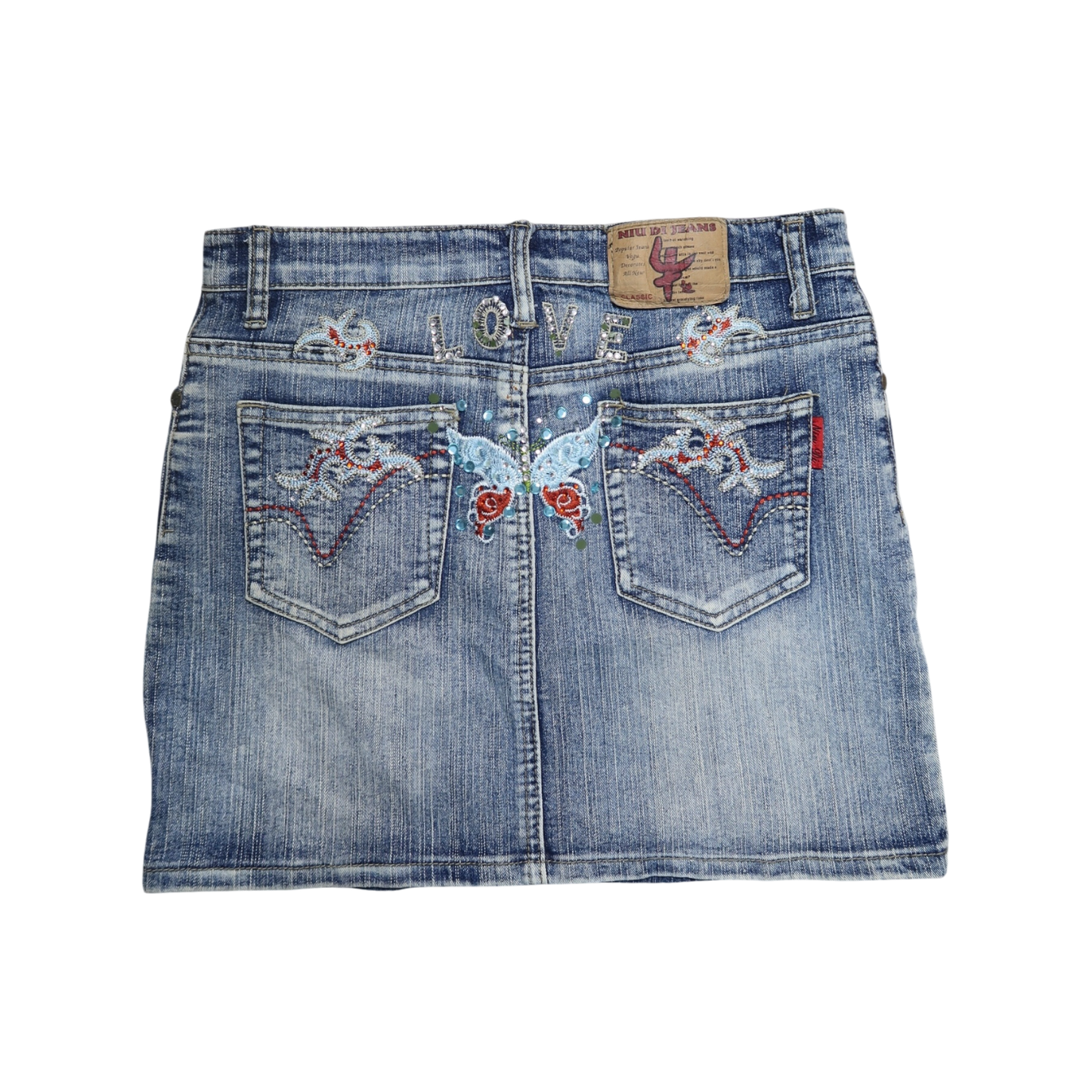 VINTAGE MINI SKIRT - S