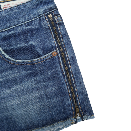 VINTAGE EVISU MINI SHORT - M