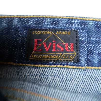 VINTAGE EVISU MINI SHORT - M