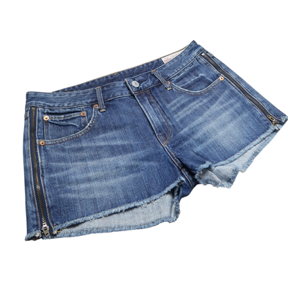 VINTAGE EVISU MINI SHORT - M