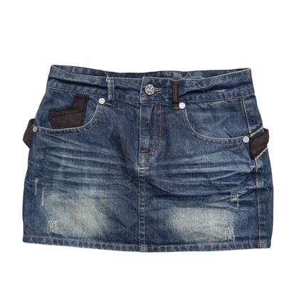 VINTAGE MINI SKIRT - M