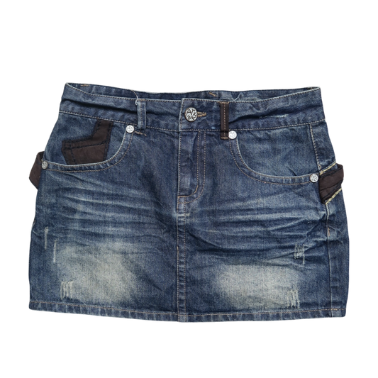 VINTAGE MINI SKIRT - M