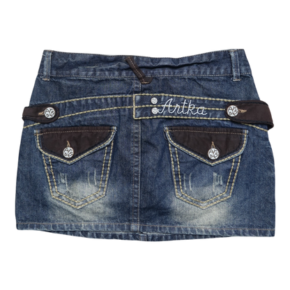 VINTAGE MINI SKIRT - M