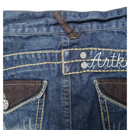 VINTAGE MINI SKIRT - M