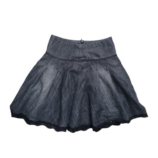 VINTAGE MIDI SKIRT - M