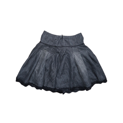 VINTAGE MIDI SKIRT - M
