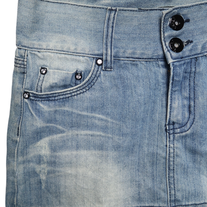 VINTAGE MINI SKIRT - M