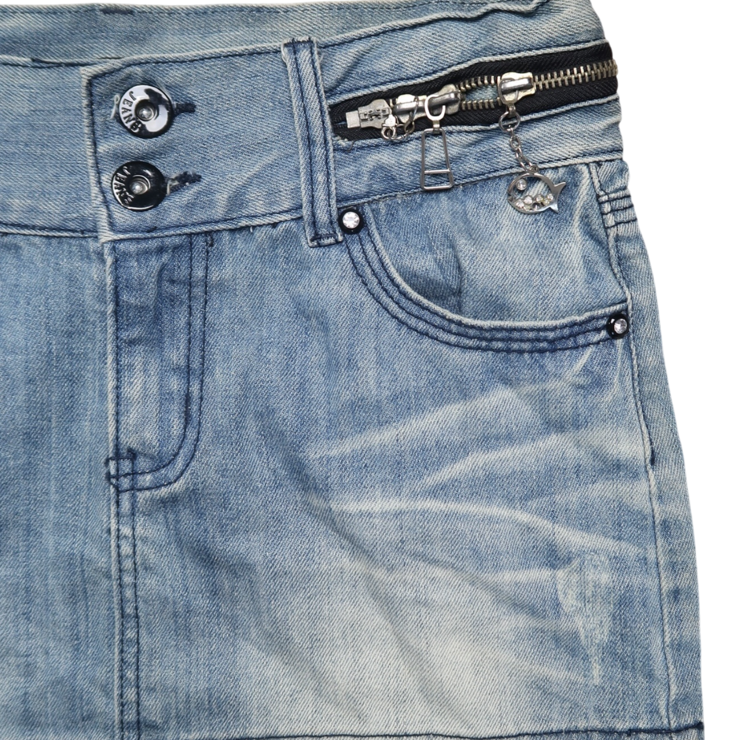 VINTAGE MINI SKIRT - M