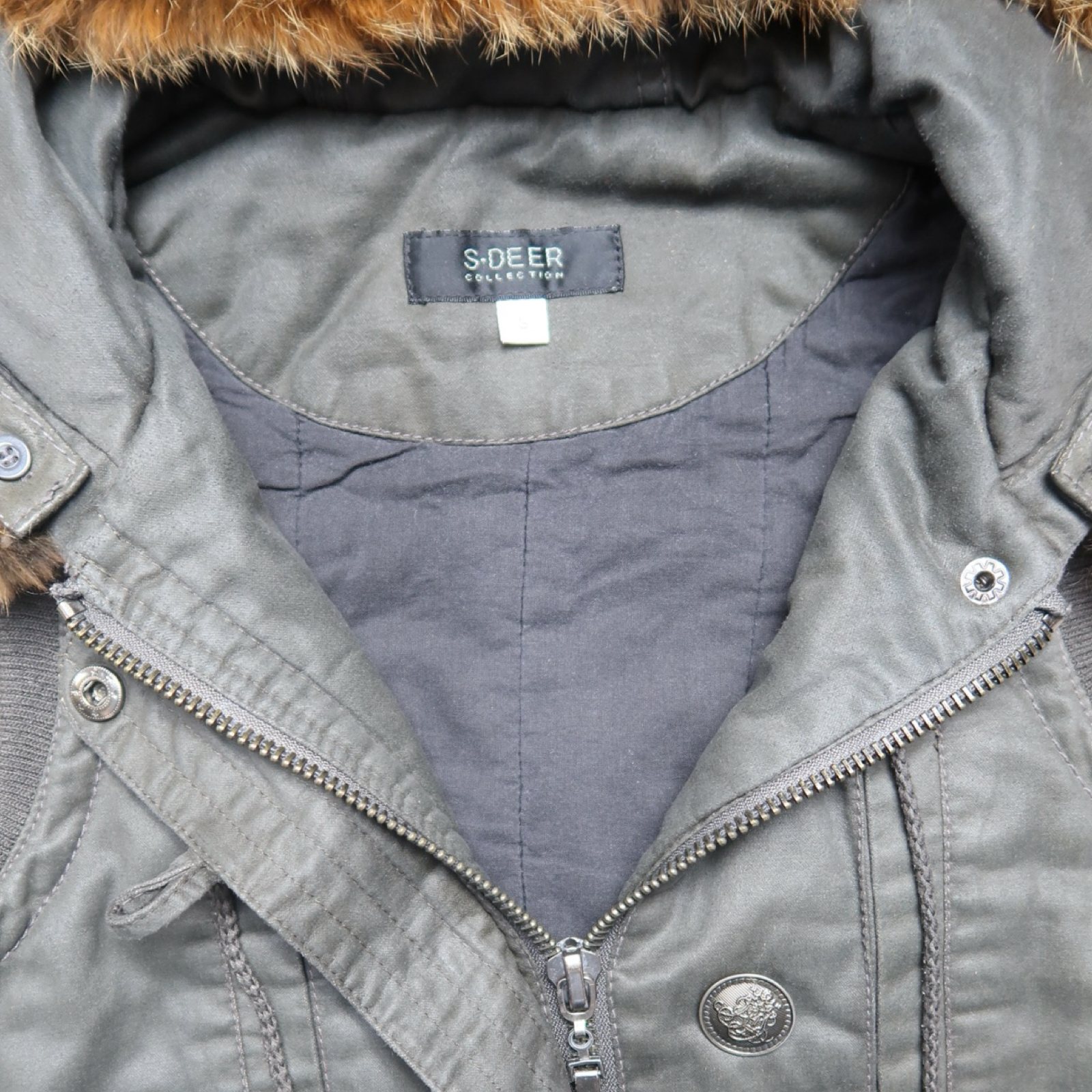 S-DEER VINTAGE VEST - M