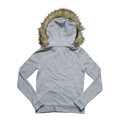 ABERCROMBIE & FITCH FUR JACKET - S