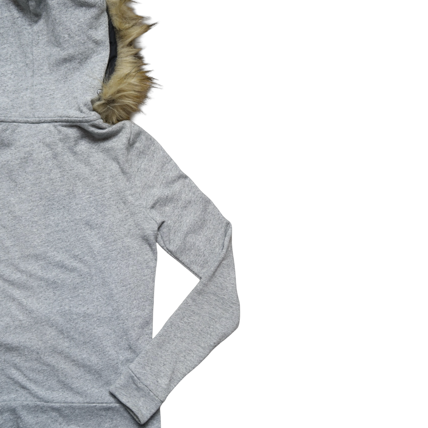 ABERCROMBIE & FITCH FUR JACKET - S