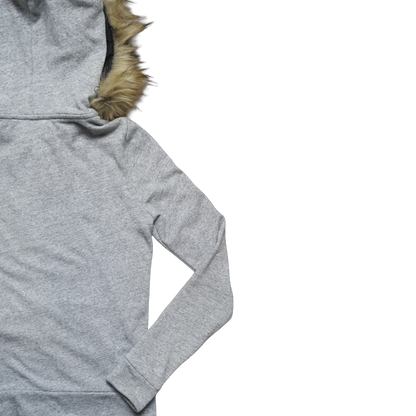 ABERCROMBIE & FITCH FUR JACKET - S