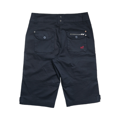 VINTAGE BLACK CAPRI - L