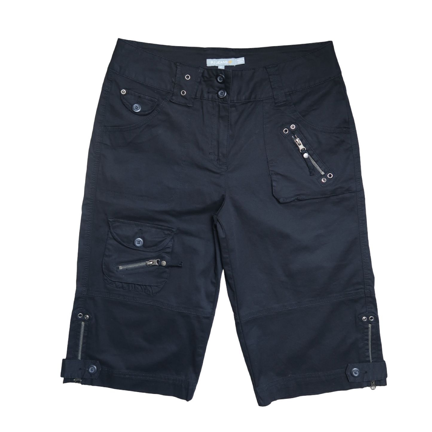 VINTAGE BLACK CAPRI - L