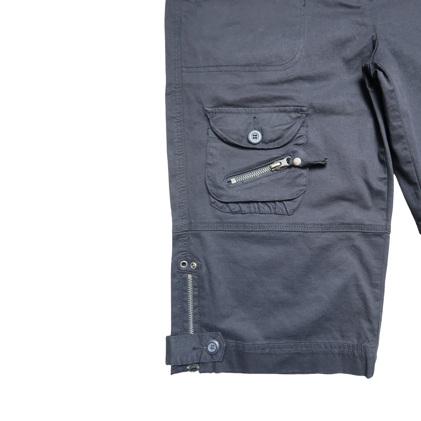 VINTAGE BLACK CAPRI - L