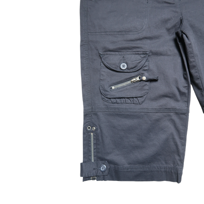 VINTAGE BLACK CAPRI - L