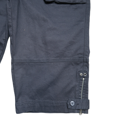 VINTAGE BLACK CAPRI - L