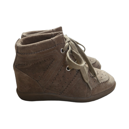 ISABEL MARANT WEDGE SNEAKER - EU36