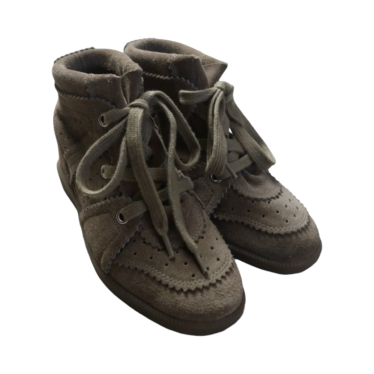 ISABEL MARANT WEDGE SNEAKER - EU36