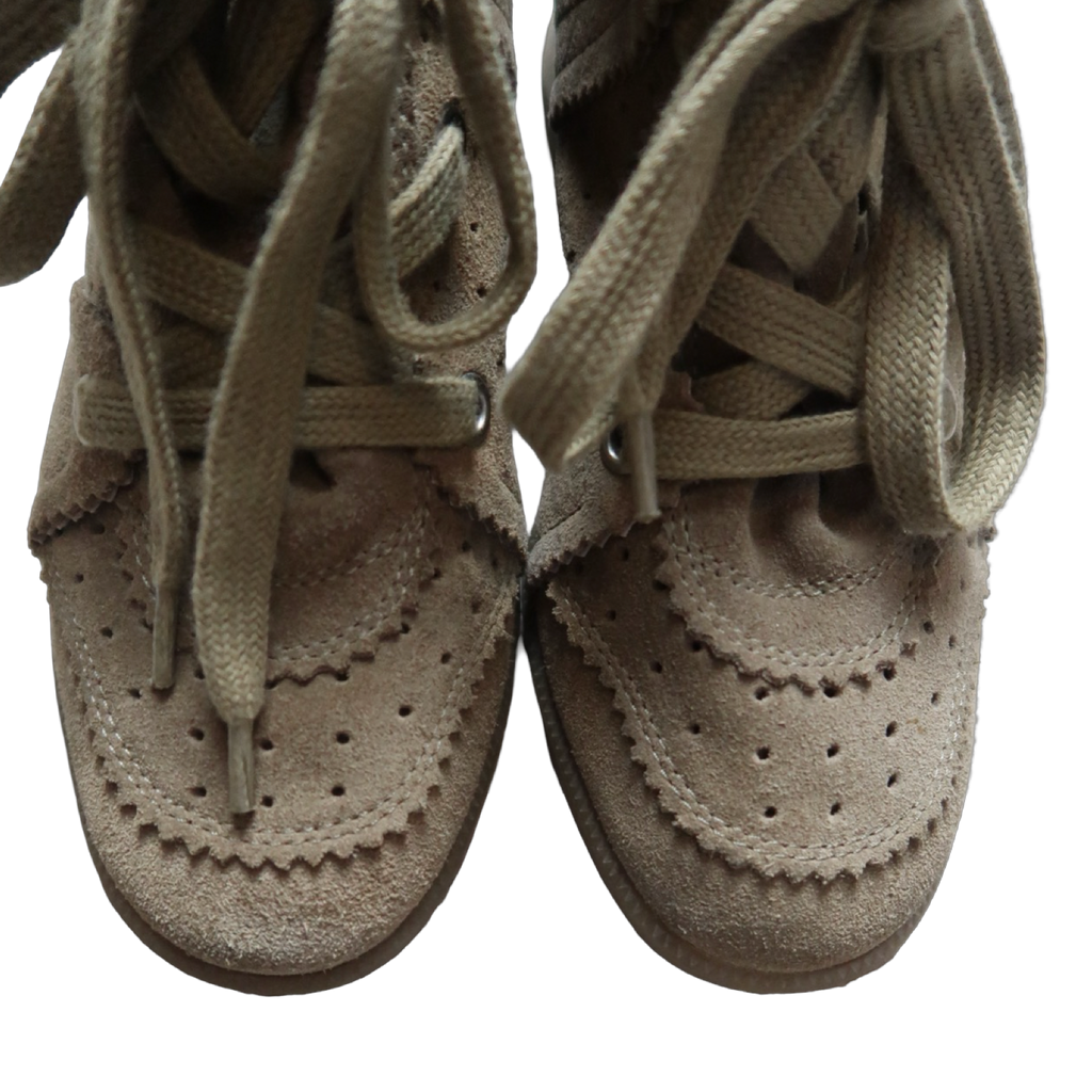 ISABEL MARANT WEDGE SNEAKER - EU36