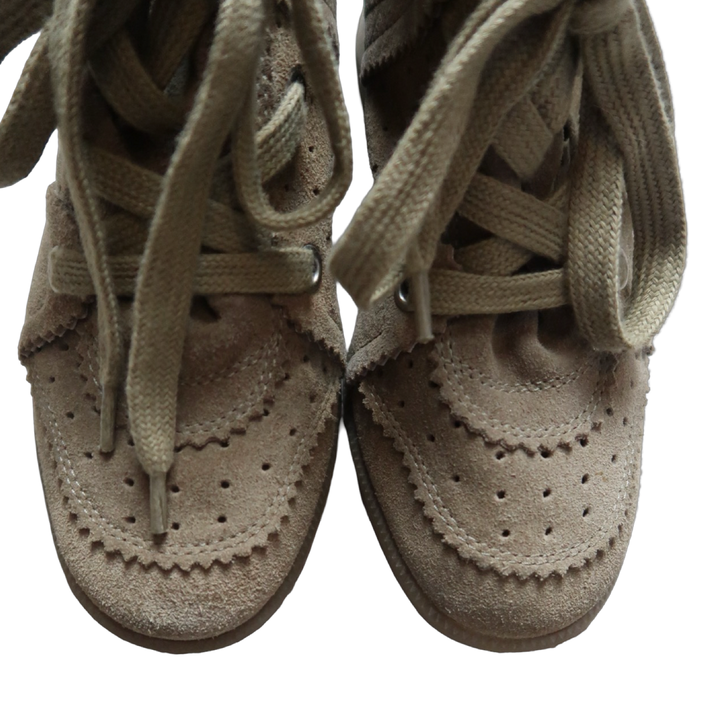 ISABEL MARANT WEDGE SNEAKER - EU36