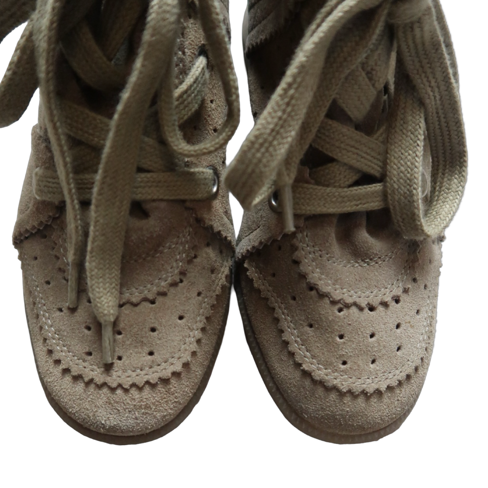 ISABEL MARANT WEDGE SNEAKER - EU36