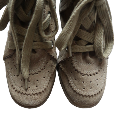 ISABEL MARANT WEDGE SNEAKER - EU36