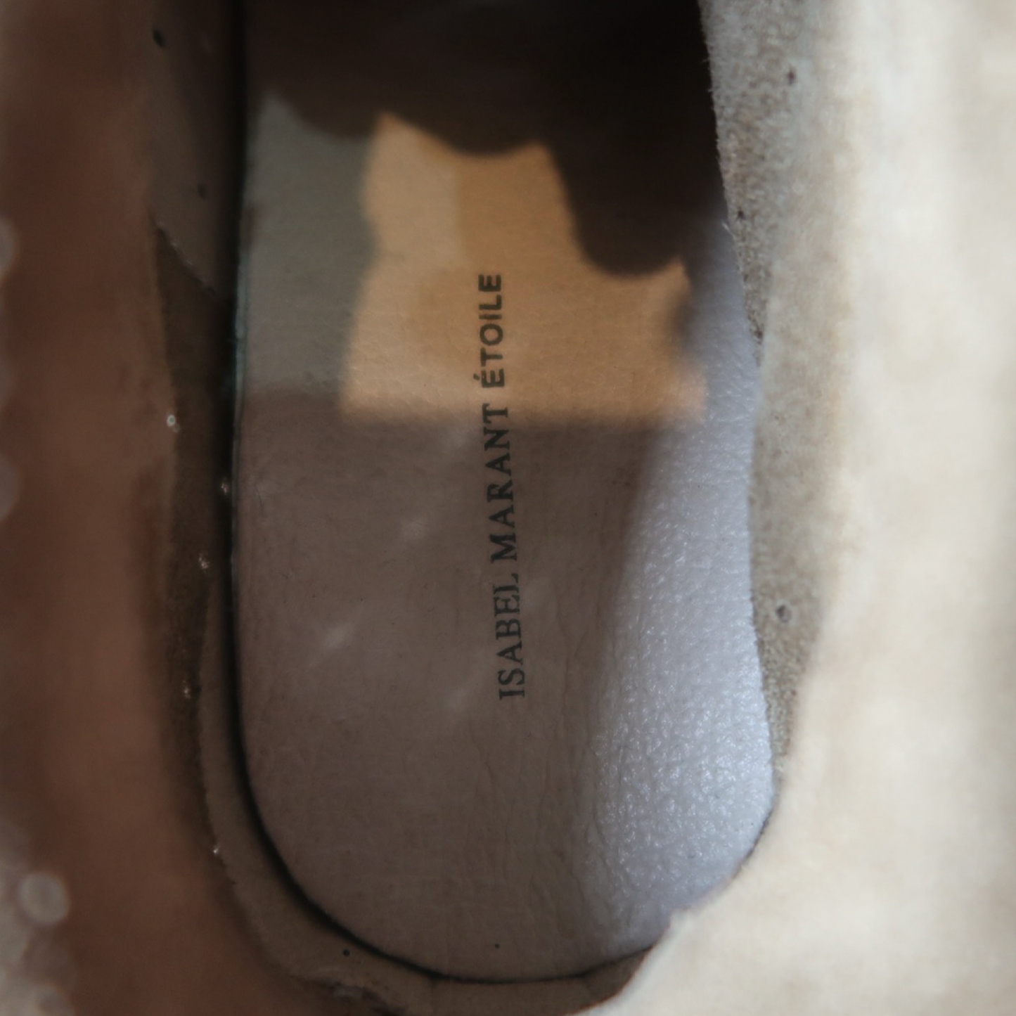 ISABEL MARANT WEDGE SNEAKER - EU36
