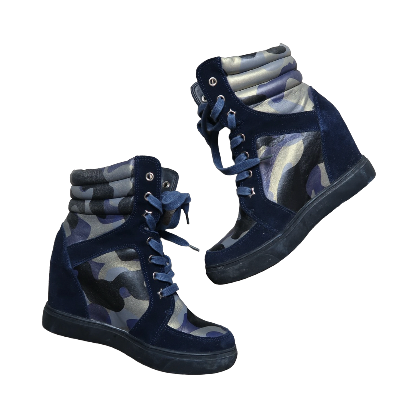 KISS CAT CAMO WEDGE SNEAKER - EU37
