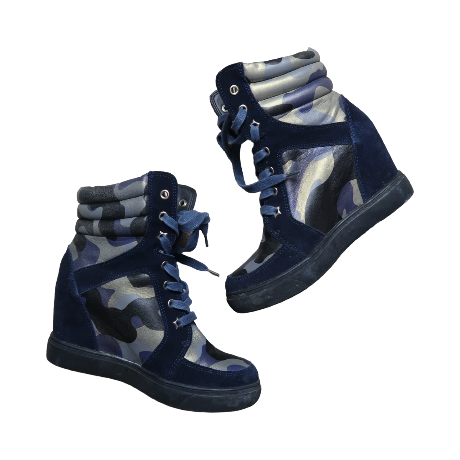KISS CAT CAMO WEDGE SNEAKER - EU37