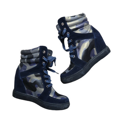KISS CAT CAMO WEDGE SNEAKER - EU37