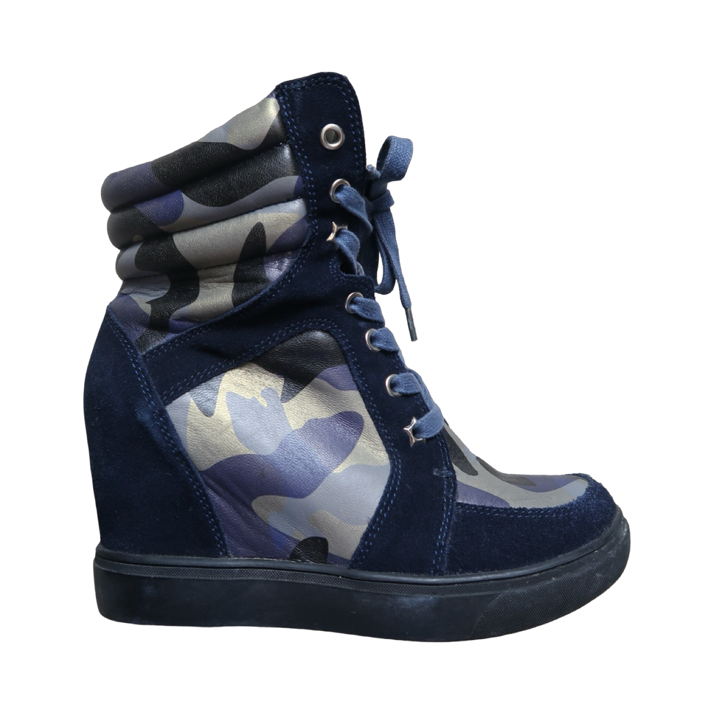 KISS CAT CAMO WEDGE SNEAKER - EU37