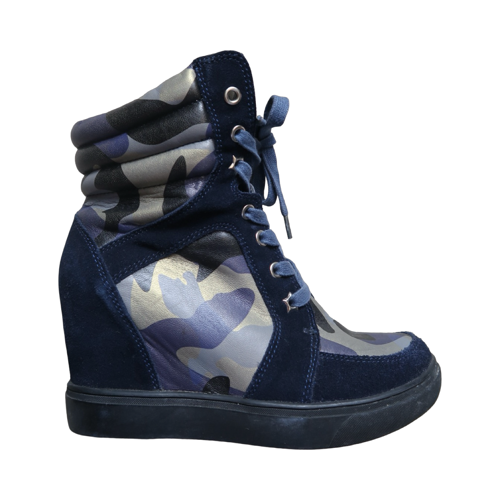 KISS CAT CAMO WEDGE SNEAKER - EU37