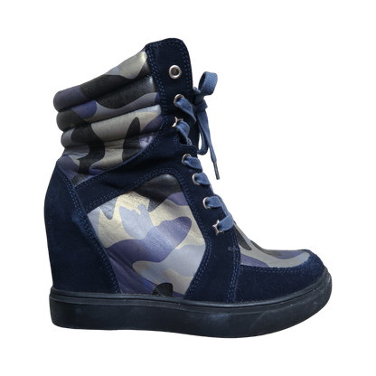 KISS CAT CAMO WEDGE SNEAKER - EU37