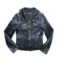 VINTAGE SHEEP LEATHER JACKET - S