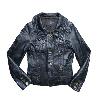 VINTAGE LEATHER JACKET - S