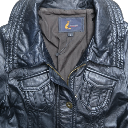 VINTAGE LEATHER JACKET - S