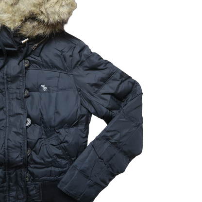 ABERCROMBIE & FITCH FUR JACKET - S