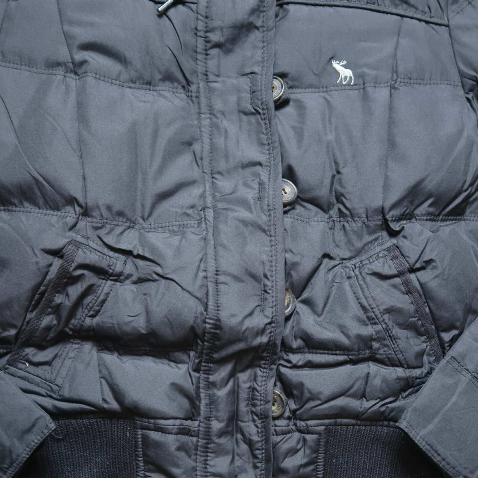 ABERCROMBIE & FITCH FUR JACKET - S
