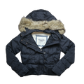 ABERCROMBIE & FITCH FUR JACKET - S
