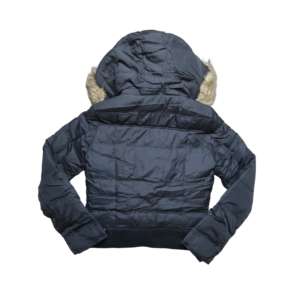 ABERCROMBIE & FITCH FUR JACKET - S