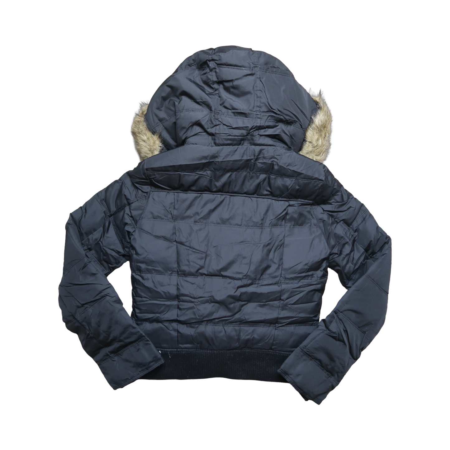 ABERCROMBIE & FITCH FUR JACKET - S