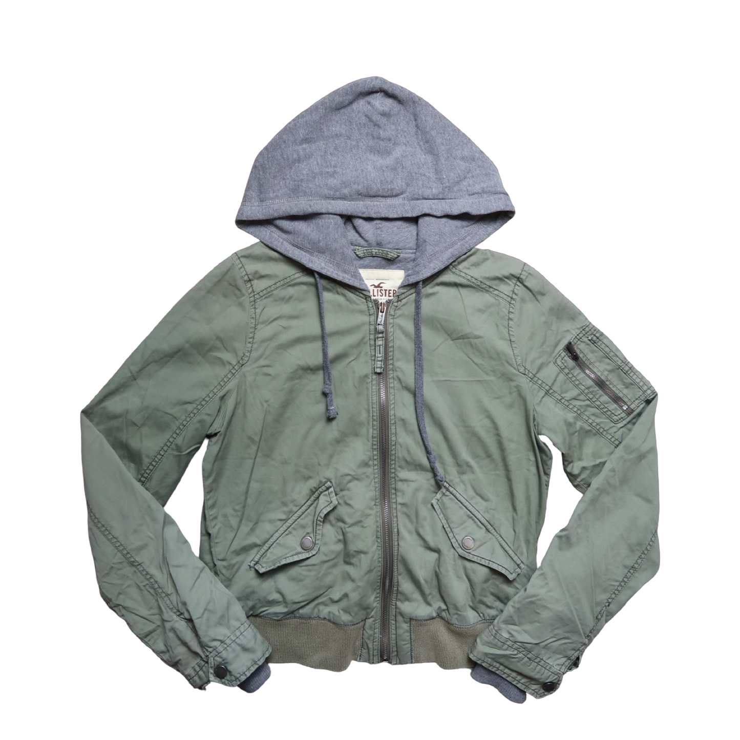 HOLLISTER ZIPUP JACKET - S