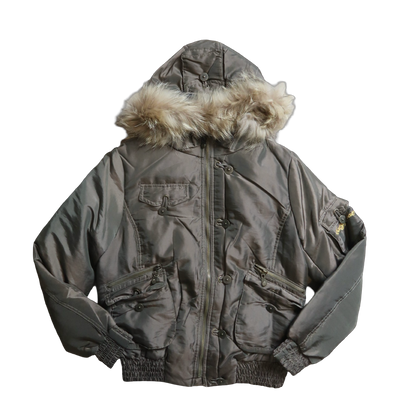 BABY PHAT FUR PUFFER - L