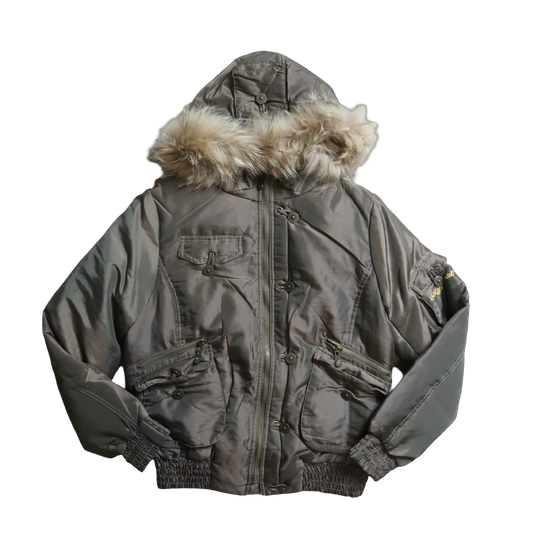 BABY PHAT FUR PUFFER - L